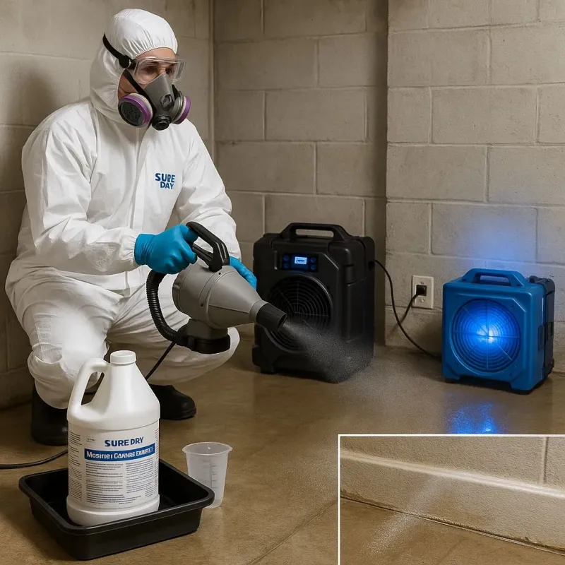Sanitization and Odor Removal process in Manchester, ME