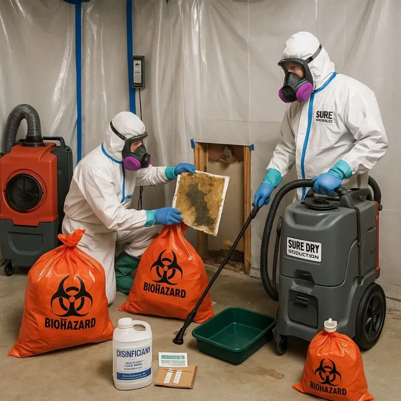 Contaminated Water Handling Protocols process in Manchester, ME