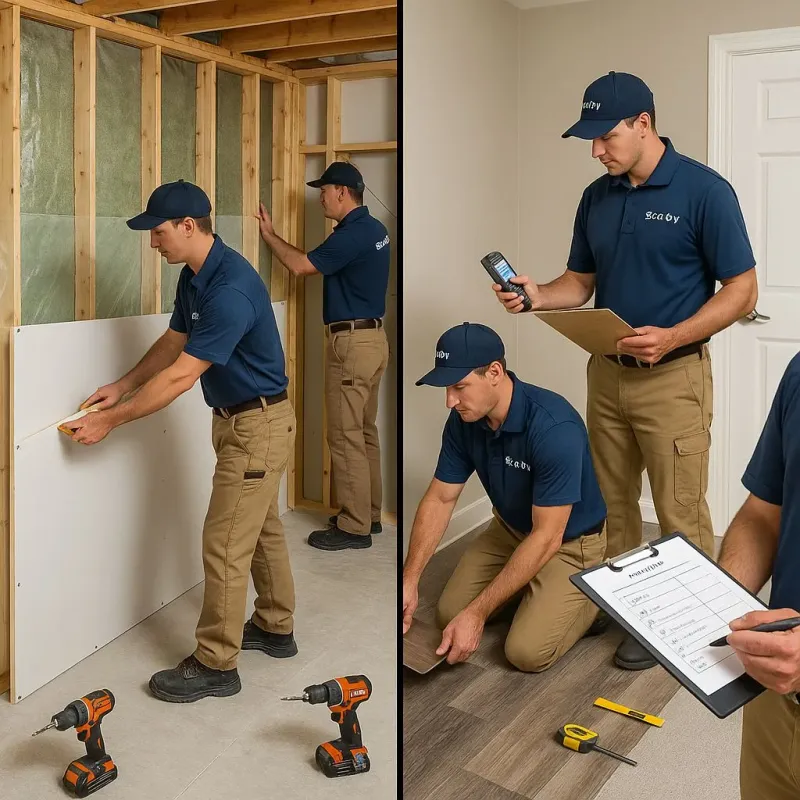 Repairs and Reconstruction process in Manchester, ME